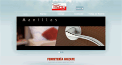 Desktop Screenshot of ferreteriahuzate.com