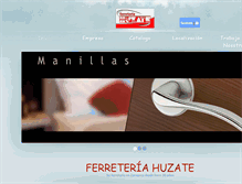 Tablet Screenshot of ferreteriahuzate.com
